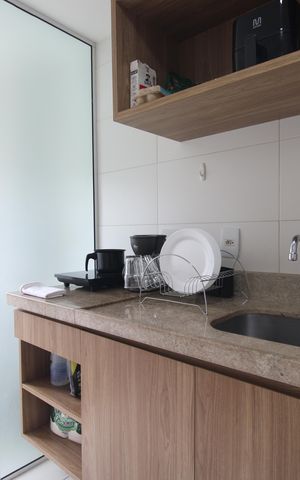 Studio para alugar com 40m², 1 quarto e 1 vagaCozinha