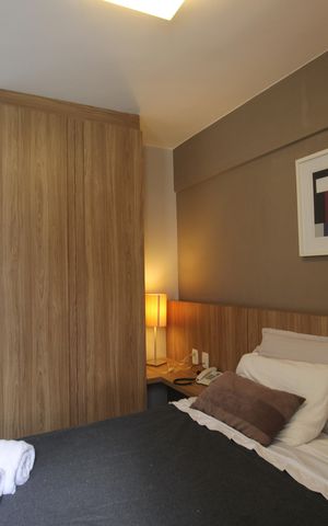 Studio para alugar com 40m², 1 quarto e 1 vagaQuarto