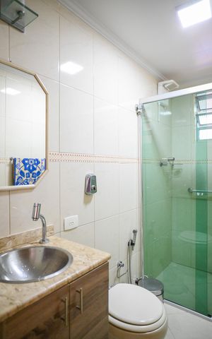 Apartamento à venda com 64m², 2 quartos e 1 vaga Apartamento à venda com 64m², 2 quartos e 1 vagaBanheiro