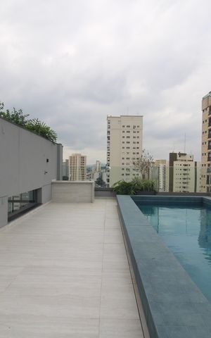 Studio à venda com 28m², 1 quarto e sem vagaÁrea Comum