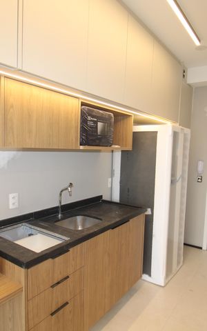 Studio à venda com 28m², 1 quarto e sem vagaStudio