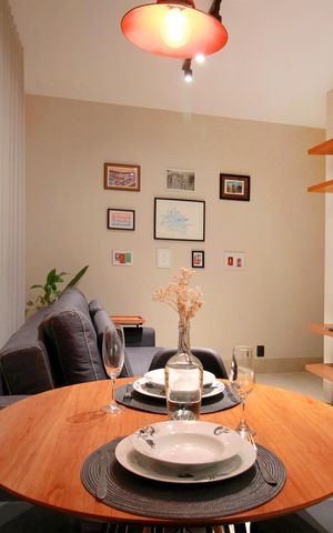 Studio à venda com 39m², 1 quarto e 1 vagaSala