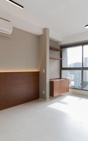 Studio à venda com 28m², 1 quarto e sem vaga Studio à venda com 28m², 1 quarto e sem vagaSala/Quarto
