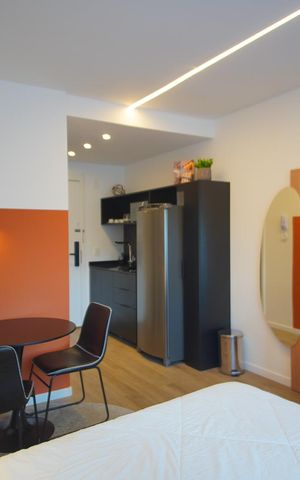 Studio à venda com 28m², 1 quarto e 1 vagaSala - Quarto