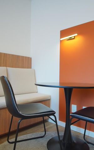 Studio à venda com 28m², 1 quarto e 1 vagaSala - Quarto