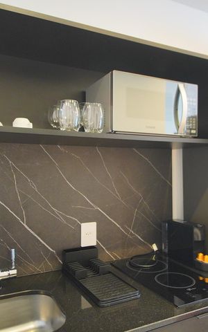 Studio à venda com 28m², 1 quarto e 1 vagaCozinha