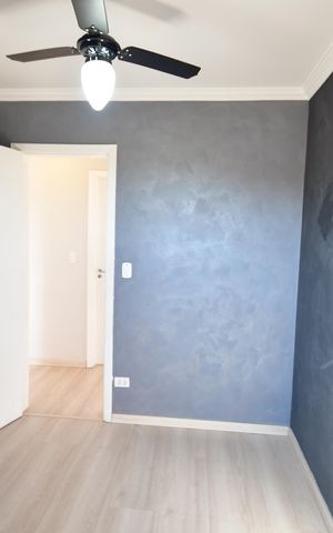 Apartamento à venda com 86m², 3 quartos e 2 vagasQuarto 2
