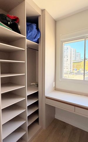 Apartamento para alugar com 54m², 3 quartos e 1 vagaQuarto 3 - closet