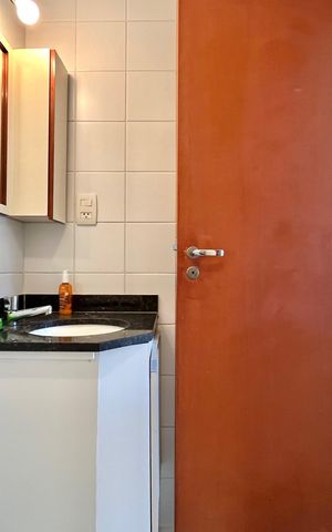 Apartamento para alugar com 39m², 1 quarto e 1 vaga Apartamento para alugar com 39m², 1 quarto e 1 vagaBanheiro