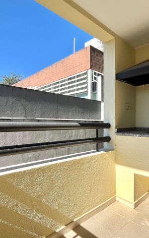 Apartamento para alugar com 39m², 1 quarto e 1 vaga Apartamento para alugar com 39m², 1 quarto e 1 vagaVaranda