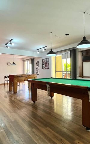 Apartamento para alugar com 39m², 1 quarto e 1 vaga Apartamento para alugar com 39m², 1 quarto e 1 vagaÁrea comum - Salão de jogos