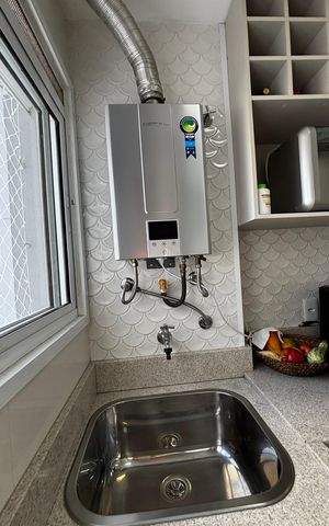 Apartamento à venda com 75m², 3 quartos e 2 vagas Apartamento à venda com 75m², 3 quartos e 2 vagasCozinha e Área de Serviço