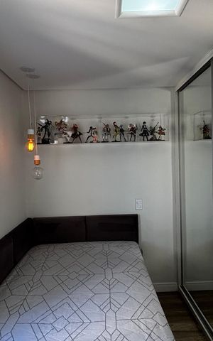 Apartamento à venda com 75m², 3 quartos e 2 vagas Apartamento à venda com 75m², 3 quartos e 2 vagasQuarto 1