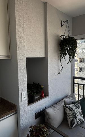 Apartamento à venda com 75m², 3 quartos e 2 vagas Apartamento à venda com 75m², 3 quartos e 2 vagasSala - Sala de Jantar Varanda