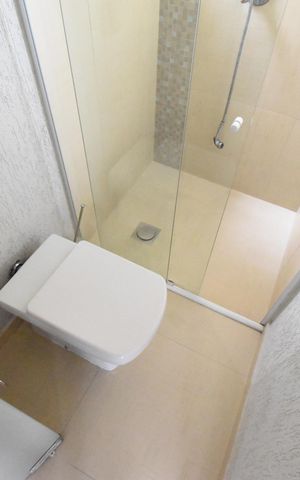 Casa de condomínio para alugar com 123m², 2 quartos e 1 vagaBanheiro da Suíte 2