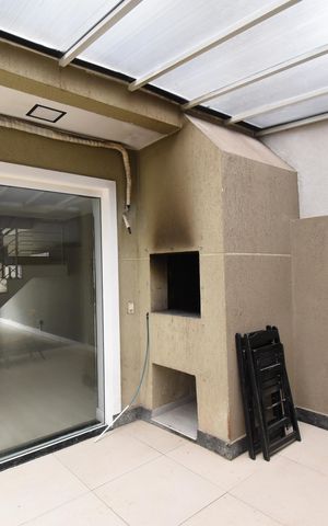 Casa de condomínio para alugar com 123m², 2 quartos e 1 vagaÁrea gourmet