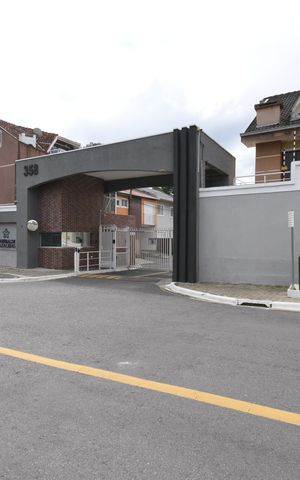Casa de condomínio para alugar com 123m², 2 quartos e 1 vagaFachado do condomínio
