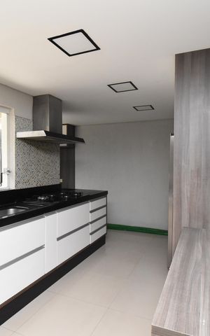 Casa de condomínio para alugar com 123m², 2 quartos e 1 vagaCozinha
