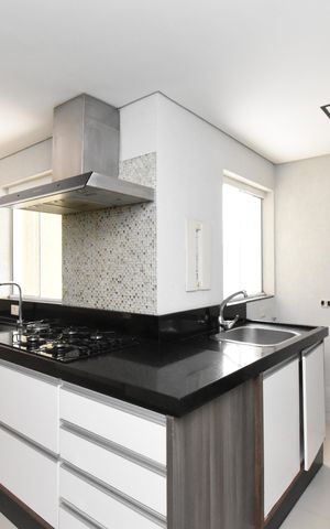 Casa de condomínio para alugar com 123m², 2 quartos e 1 vagaCozinha e Área de Serviço