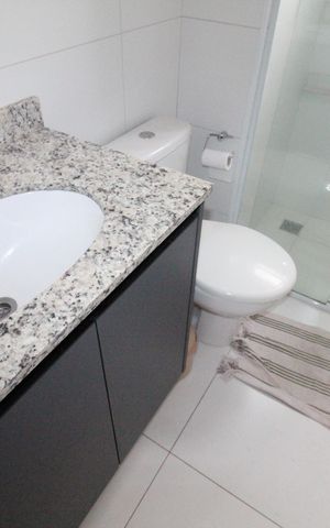 Apartamento para alugar com 66m², 3 quartos e 2 vagasBanheiro da Suíte