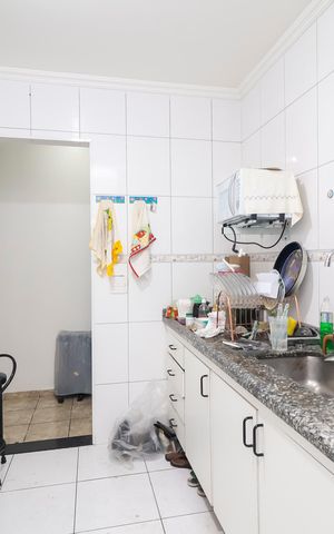 Apartamento para alugar com 59m², 2 quartos e 1 vagaCozinha e Área de Serviço