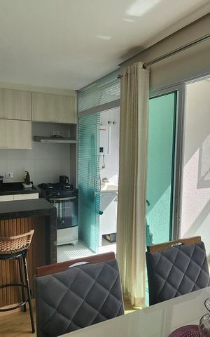Apartamento à venda com 55m², 2 quartos e 1 vaga Apartamento à venda com 55m², 2 quartos e 1 vagaCozinha
