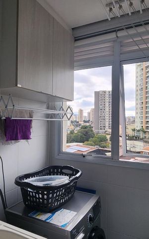 Apartamento à venda com 55m², 2 quartos e 1 vaga Apartamento à venda com 55m², 2 quartos e 1 vagaÁrea de serviço