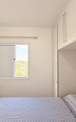 Apartamento à venda com 54m², 2 quartos e 1 vagaQuarto 2