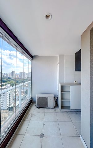Apartamento à venda com 50m², 1 quarto e 1 vagaVaranda