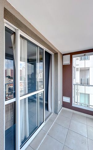Apartamento à venda com 50m², 1 quarto e 1 vagaVaranda