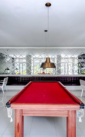 Apartamento à venda com 50m², 1 quarto e 1 vagaSalão de jogos