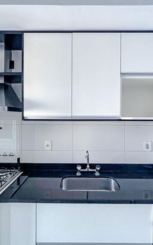 Apartamento à venda com 50m², 1 quarto e 1 vagaCozinha - Armários