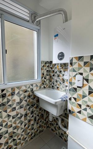 Apartamento à venda com 41m², 2 quartos e 1 vaga Apartamento à venda com 41m², 2 quartos e 1 vagaCozinha e Área de Serviço