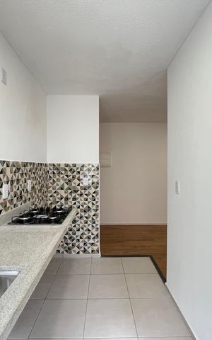 Apartamento à venda com 41m², 2 quartos e 1 vaga Apartamento à venda com 41m², 2 quartos e 1 vagaCozinha e Área de Serviço