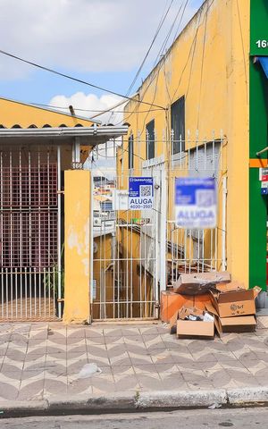 Casa para alugar com 50m², 1 quarto e sem vagaFachada