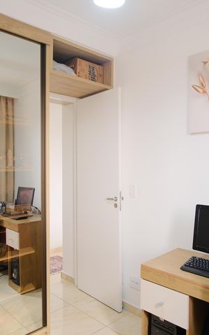Apartamento à venda com 67m², 3 quartos e 1 vagaQuarto 2
