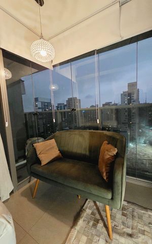 Apartamento à venda com 22m², 1 quarto e sem vaga