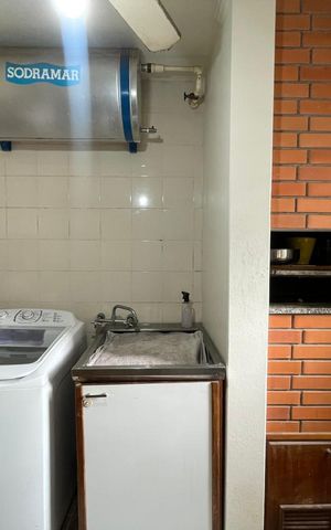 Apartamento à venda com 137m², 3 quartos e 2 vagas Apartamento à venda com 137m², 3 quartos e 2 vagasÁrea de serviço