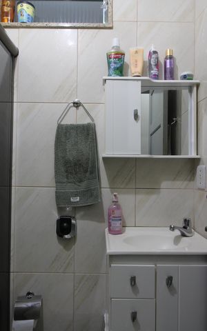 Casa à venda com 103m², 3 quartos e 1 vagaBanheiro Social 1