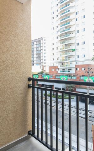 Apartamento para alugar com 43m², 2 quartos e sem vaga Apartamento para alugar com 43m², 2 quartos e sem vagaVaranda