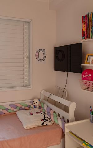 Apartamento à venda com 53m², 2 quartos e 1 vagaQuarto 2