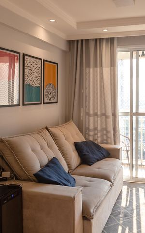 Apartamento à venda com 53m², 2 quartos e 1 vagaSala