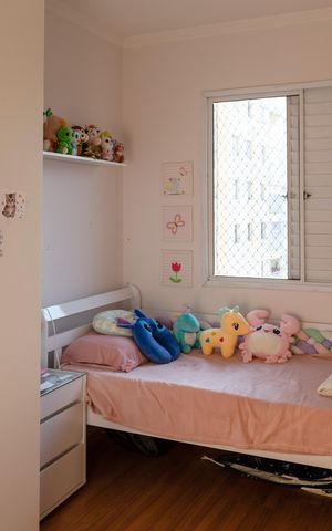 Apartamento à venda com 53m², 2 quartos e 1 vagaQuarto 2