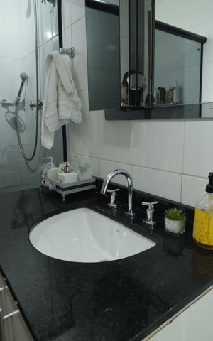 Apartamento à venda com 86m², 2 quartos e 1 vagaBanheiro