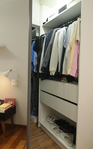 Apartamento à venda com 86m², 2 quartos e 1 vagaCloset do Quarto 2