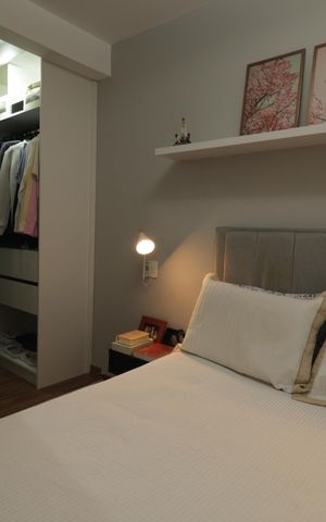 Apartamento à venda com 86m², 2 quartos e 1 vagaQuarto 2