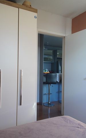 Apartamento à venda com 45m², 2 quartos e 1 vagaQuarto 1