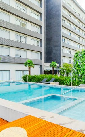 Apartamento à venda com 35m², 1 quarto e 1 vaga Apartamento à venda com 35m², 1 quarto e 1 vagaÁrea comum - Piscina