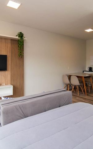 Apartamento à venda com 35m², 1 quarto e 1 vaga Apartamento à venda com 35m², 1 quarto e 1 vagaSala/Quarto