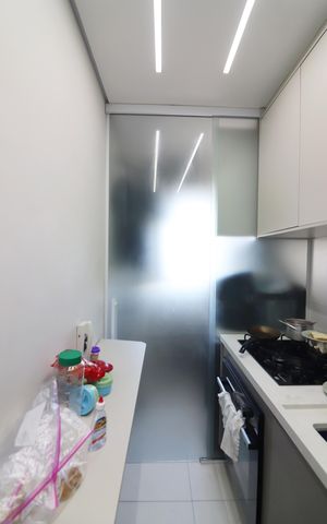 Apartamento à venda com 69m², 2 quartos e 2 vagasCozinha e Área de Serviço